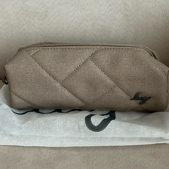 lug Accessories Nwt Lug Jib Matte Luxe Vegan Leather Zip Pouch In